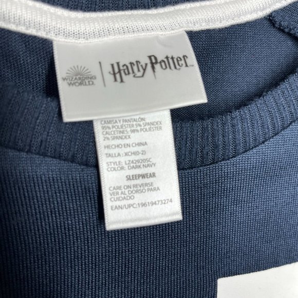 Wizarding World Harry Potter Knit Pajama Top XS - Picture 3 of 3